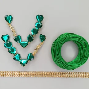 Kit com Cabedal Mãe Coração