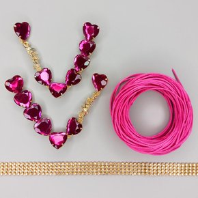 Kit com Cabedal Mãe Coração