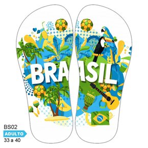 Lonita Sublimada Copa do Mundo e Brasilidades (33 a 39/40)