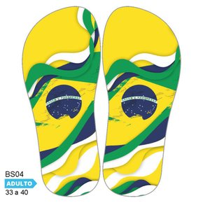 Lonita Sublimada Copa do Mundo e Brasilidades (33 a 39/40)