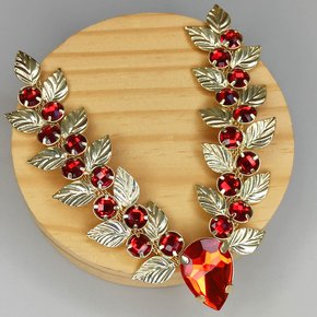 Cabedal Banhado Atena V com Pedrarias