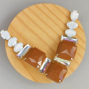 Cabedal Banhado Martina V com Pedrarias