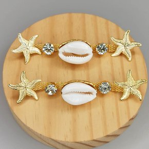 Cabedal Fundo do Mar Banhado Rebite Par