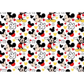 Estampa Sublimada Mickey e Minnie (Tamanho A4 - Par)