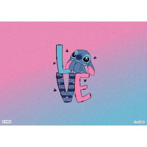 Estampa Sublimada Stitch e Angel (Tamanho A4 - Par)