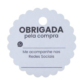 Tag para Embalagens Pct c/ 10 unidades