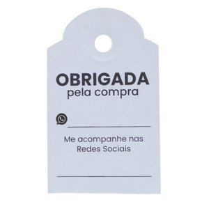 Tag para Embalagens Pct c/ 10 unidades